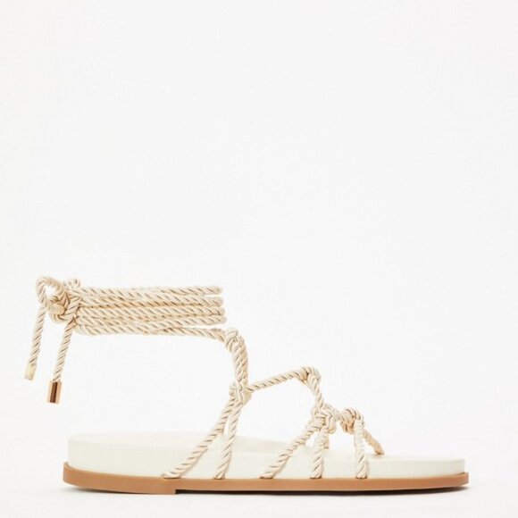 Knotty Ankle Wrap Gladiator Sandal - Picture 3 of 7